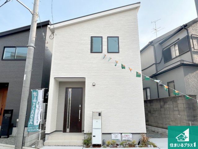 堺市中区福田　第2期・第3期　新築一戸建ての外観|安心の10年保証！外観を美しく保ち、雨水で汚れを落とします！気になることがありましたら、お気軽にお問い合わせください！