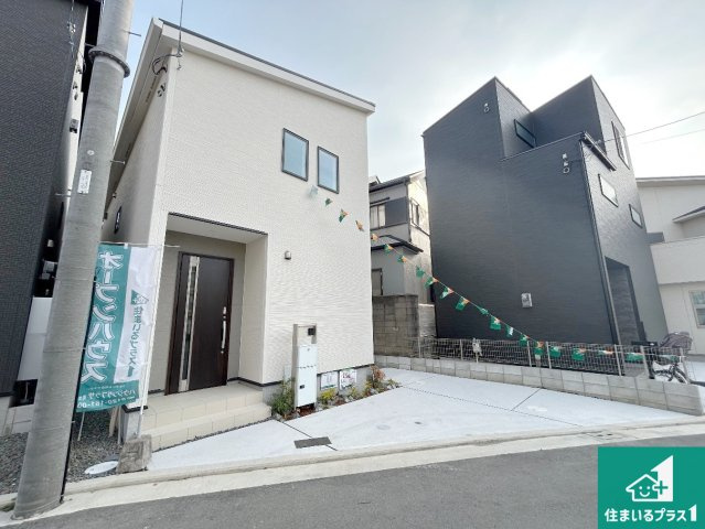 堺市中区福田　第2期・第3期　新築一戸建ての外観|お客様に長く安心して住んでいだだける事にこだわった家づくり！住んでからのアフターサービスにもしっかりと取り組んでいます！
