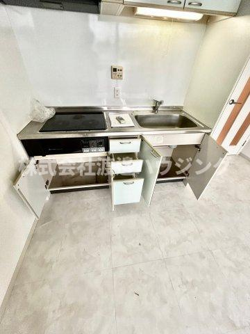 ALPORTOのキッチン|キッチン下収納