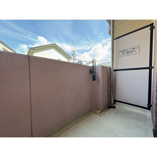 シーズンコート二ツ杁のバルコニー