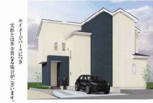 新築戸建　下小鳥町２期の外観パース