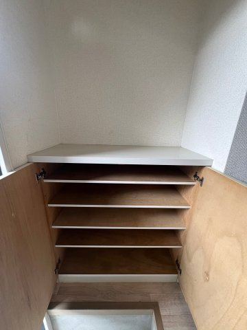 Kハウスの収納|玄関収納もたくさんあります。