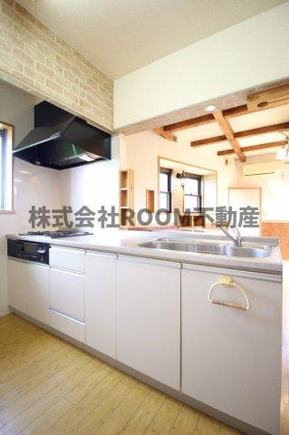 アンティークペットⅡのキッチン|お料理しやすいキッチンです