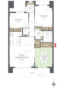 【間取り】エコヴィレッジ坂戸 