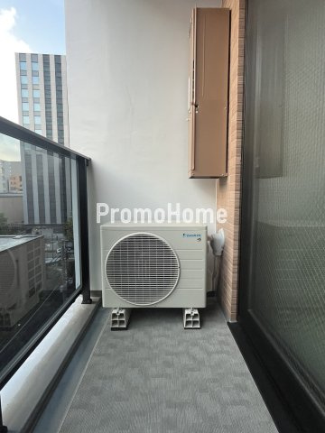 トラディス秋葉原のバルコニー