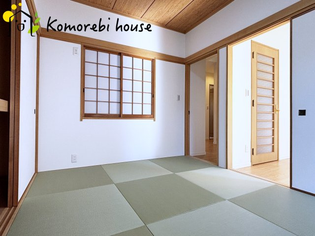 上尾市中妻　中古一戸建ての和室|対面に窓があるので風通しがいいです