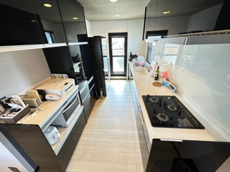 【キッチン】 | 山梨市落合 建物一新！別荘や住居に 敷地223坪 建物61坪 | 2階キッチン