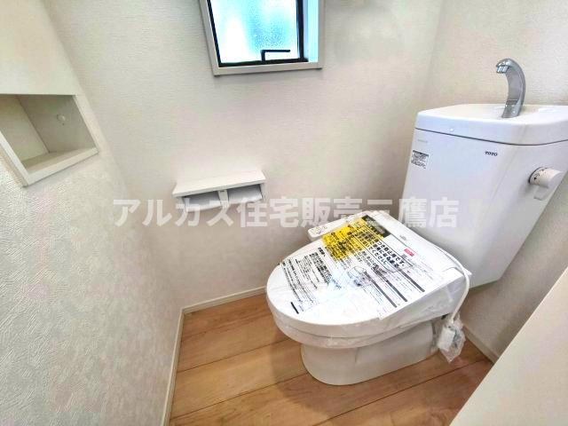 三鷹市大沢５丁目 京王線 駅名 西調布 駅 新築戸建のトイレ