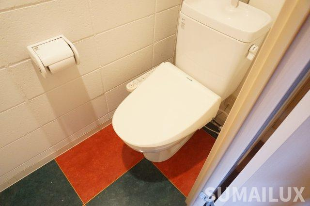 熊本市中央区水前寺５丁目の賃貸マンションのトイレ