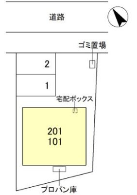 【区画図】 | ネオ・ハイツ