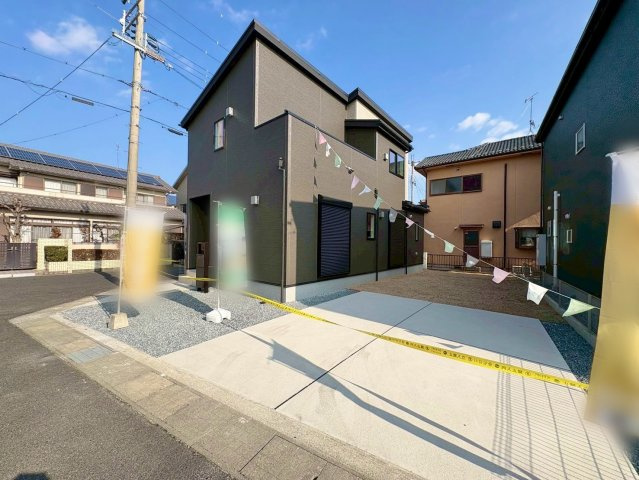 栗東市小平井1丁目1号棟　新築戸建ての外観