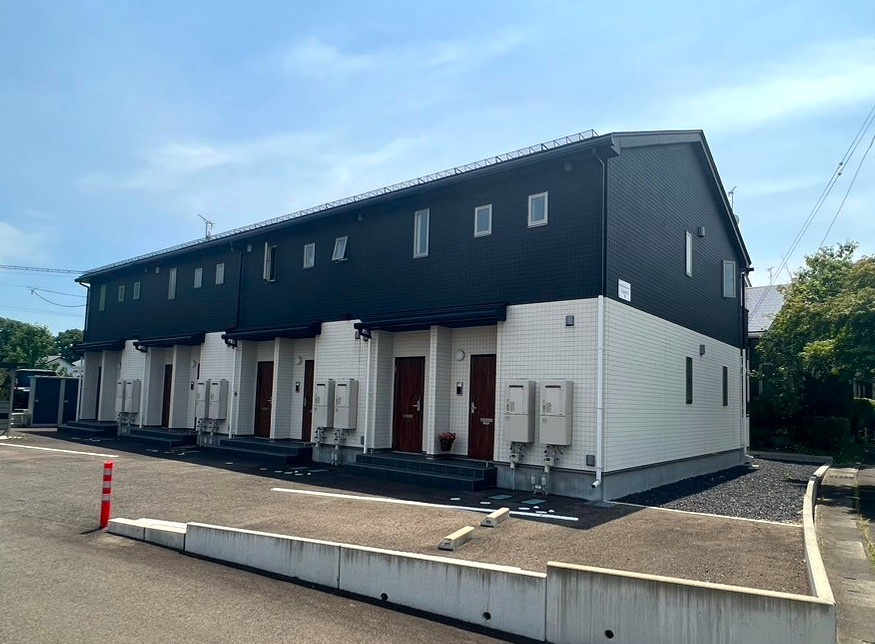 レトワールⅡBの外観|落ち着いた外観が、暮らしの質を物語る。