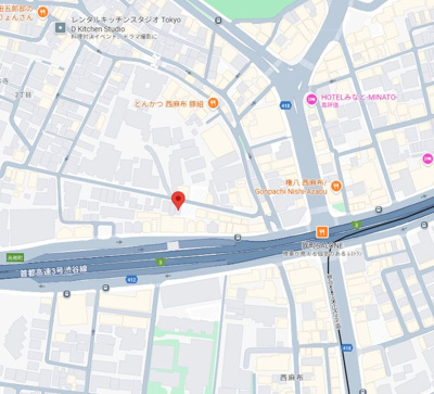 【地図】 | ディアエクラス西麻布