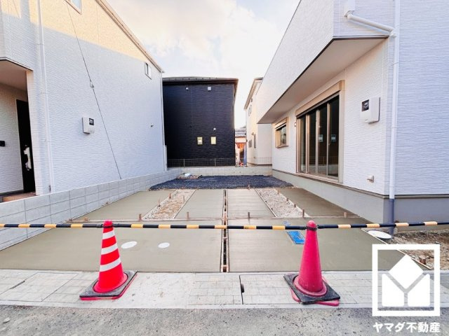 栗東市小柿２丁目　1期　1号地の駐車場