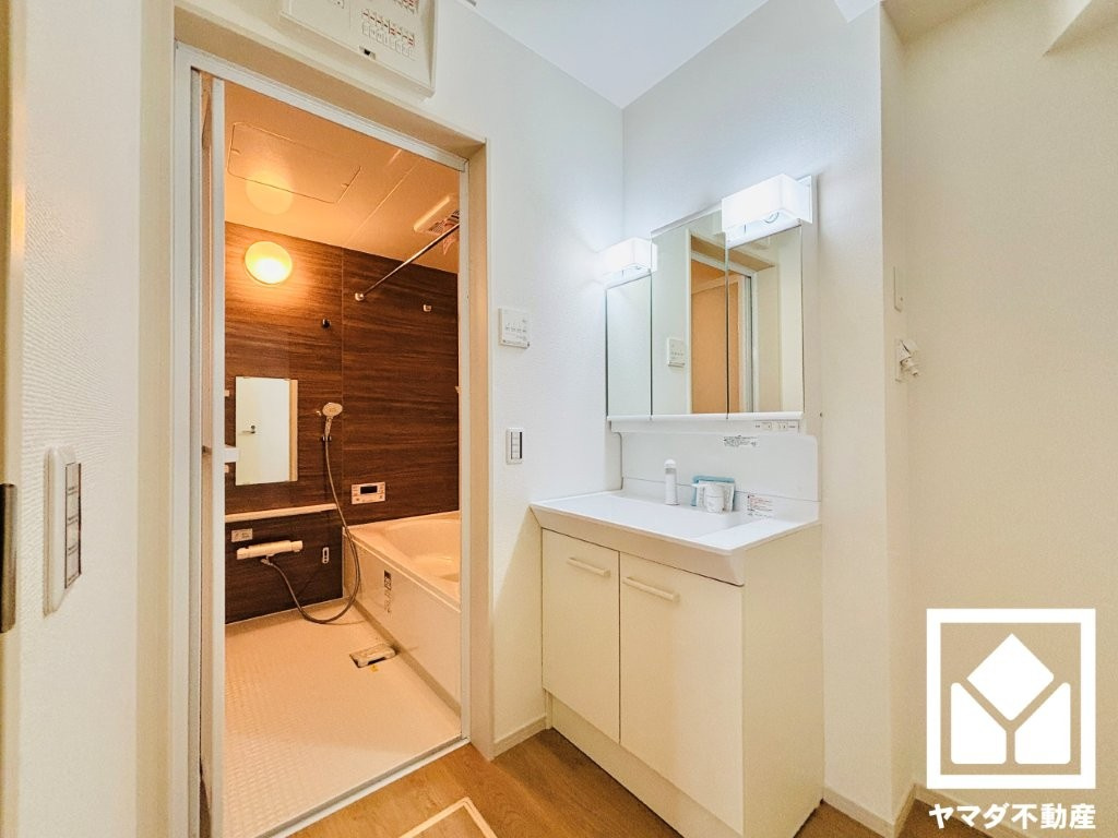 栗東市小柿２丁目　1期　1号地の洗面所