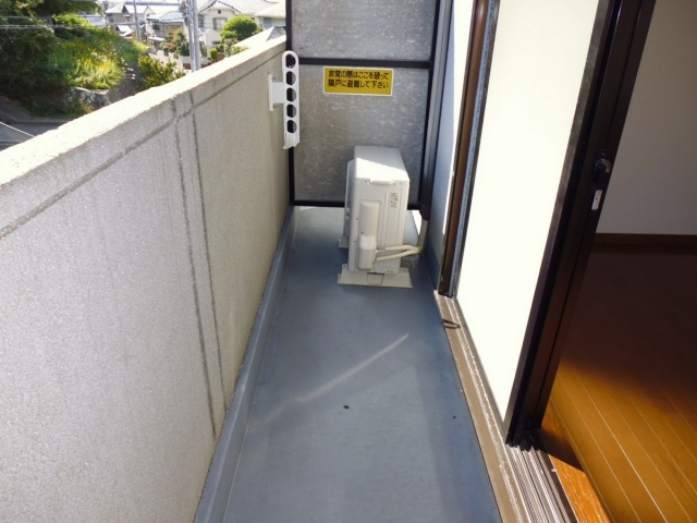 プチメゾンのバルコニー