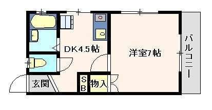 プチメゾンの間取り