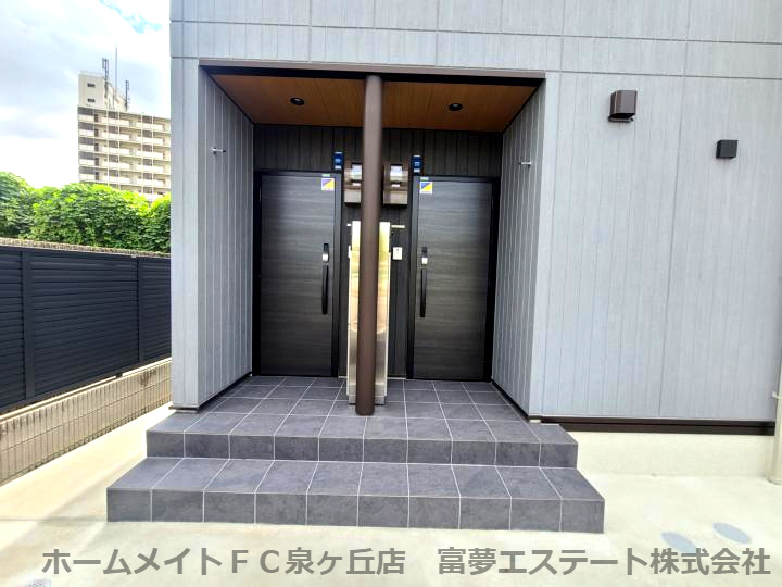 ネオ・ハイツのエントランス