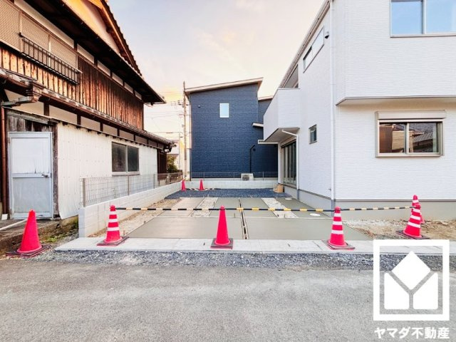 栗東市小柿２丁目　1期　2号地の駐車場