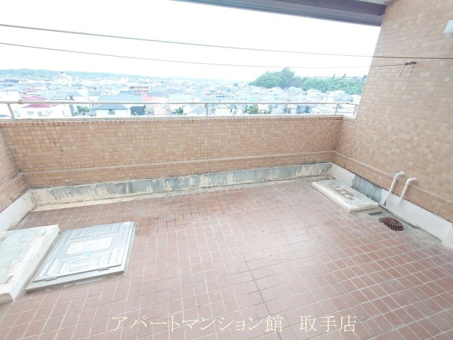 トータスレジデンスのバルコニー