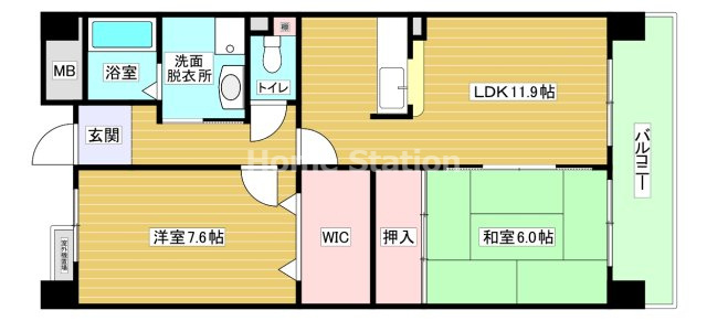 【間取り】 | メイビスタ大淀