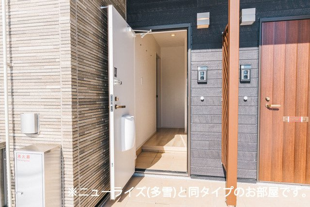 シエロガーデン柏崎Ｃの玄関|玄関です