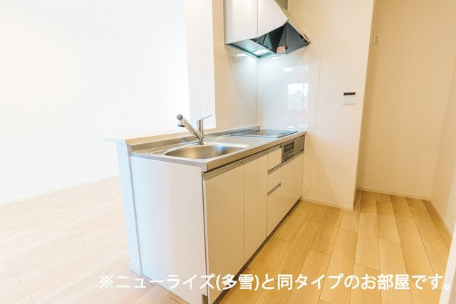 シエロガーデン柏崎Ｃのキッチン|使いやすいキッチンです