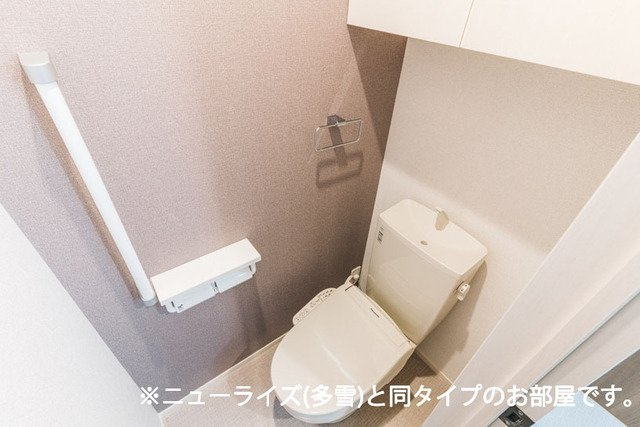 シエロガーデン柏崎Ｃのトイレ|トイレもきれいです