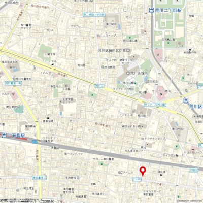 【地図】 | ヴェルト日暮里イースト