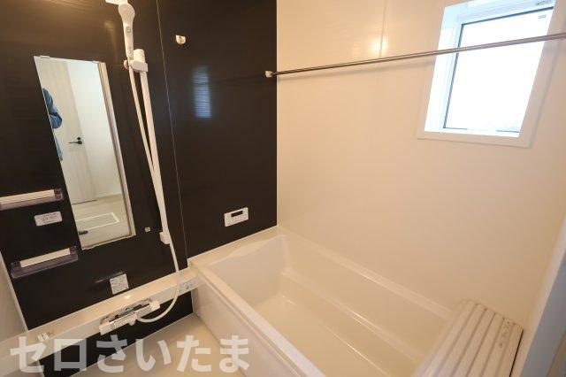 《仲介手数料無料》西区三橋５丁目1071-1新築一戸建てリナージュの浴室|撮影日 2025年11月21日 11:50 晴れ