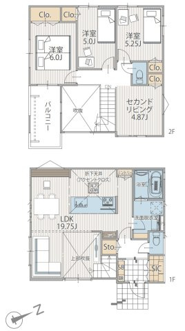 横浜市港南区芹が谷3丁目 新築戸建て【仲介手数料無料】カースペース2台