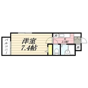 アパルトメントデュエットB棟の間取り