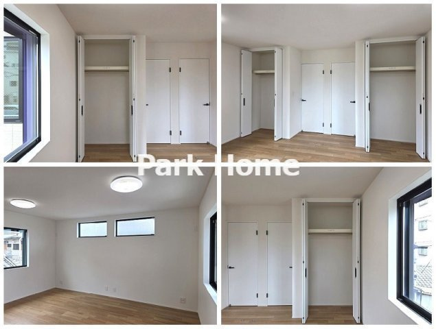 高知市旭町3丁目　新築戸建ての収納|２F:約11.5洋室（◎2階洋室ー２は2部屋に仕切ることが可能です。）