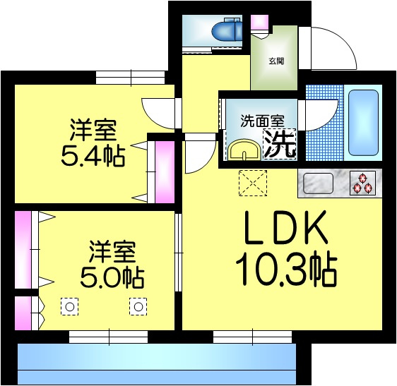 Ｉｓｔａｎａ　Ｋａｓｈｉｗａの間取り