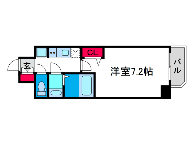 ファステートNAMBA華月の間取り