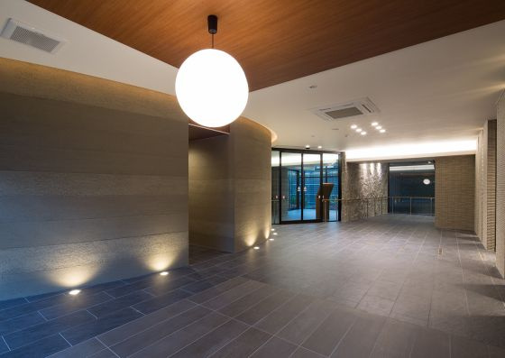 熊本市中央区水前寺公園の賃貸マンションのロビー