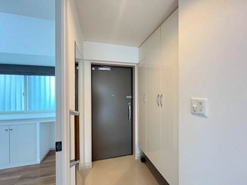 熊本市中央区水前寺公園の賃貸マンションの玄関