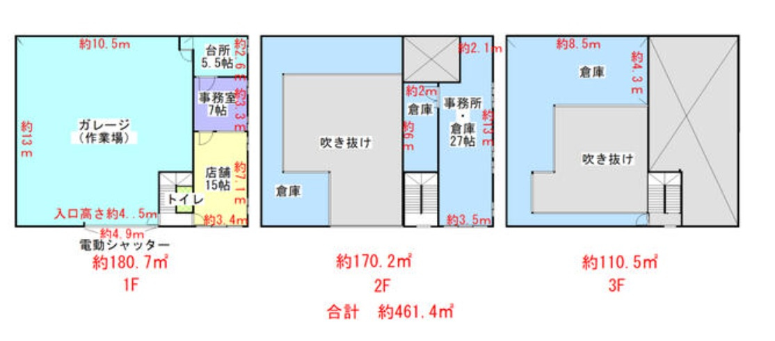 千本南2丁目作業所・倉庫・事務所