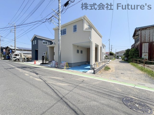 三郷市彦倉1丁目　新築戸建　全4棟　1号棟の前面道路含む現地写真|前面道路含む現地写真です。