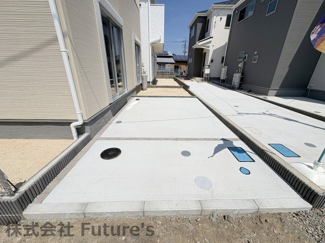 三郷市彦倉1丁目　新築戸建　全4棟　1号棟の駐車場|カースペース2台分付きです