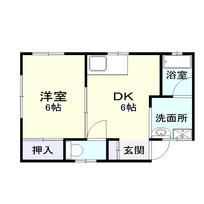 パレスかねこの間取り