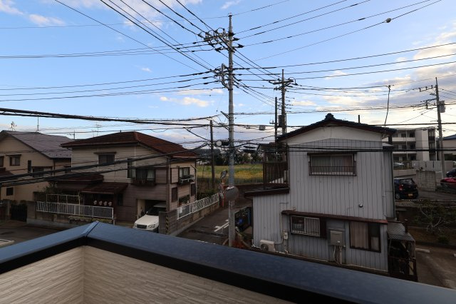 《仲介手数料無料》上尾市大字原市4001-16(全1戸)新築一戸建てハートフルタウンの展望|撮影日 2025年10月28日 15:50 曇り