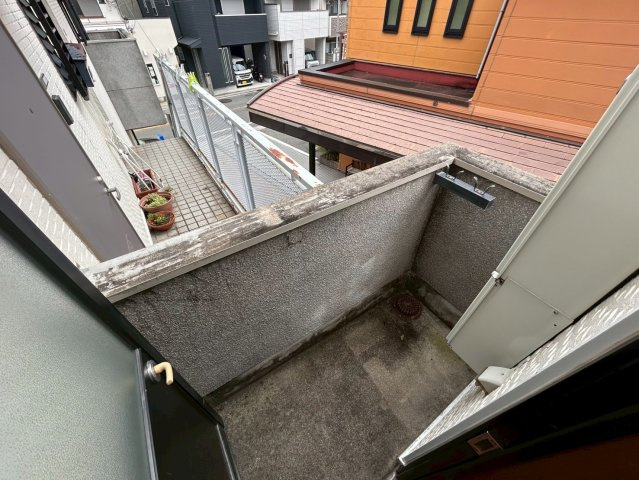 柴原ロコハイツのバルコニー