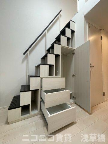 ハーモニーテラス日ノ出町の収納