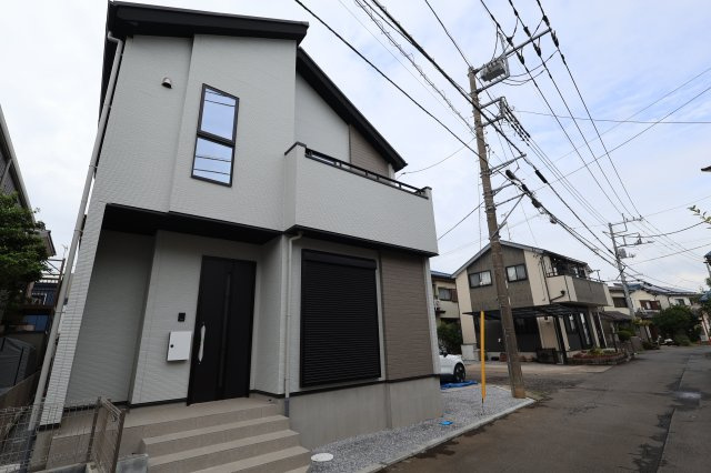 《仲介手数料無料》上尾市大字原市4230-5(全1戸)新築一戸建てZut PLUS+の外観|撮影日 2025年9月4日 14:10 曇り