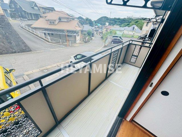 マルセイコート田中町のバルコニー