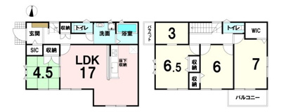 【外観】 | 【20万円ｷｬｯｼｭﾊﾞｯｸ対象物件】ファーストタウン第5広陵町大野 全6棟 3号棟 | 施工例写真
