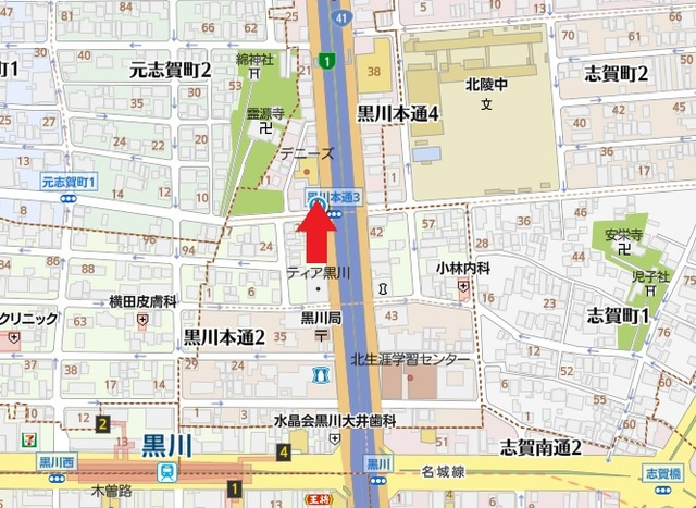 メゾン水野の地図