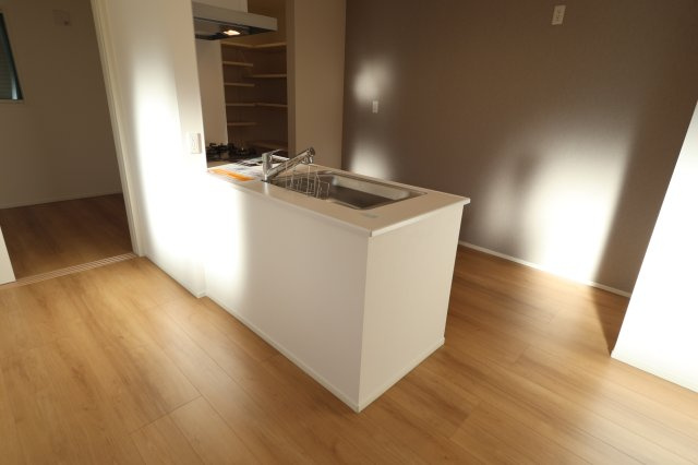 《仲介手数料無料》中央区上落合７丁目2-1新築一戸建てメルディアのキッチン|撮影日 2025年11月1日 15:00 晴れ