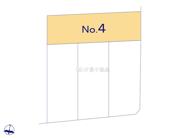 《仲介手数料無料》中央区上落合７丁目2-1新築一戸建てメルディアの区画図